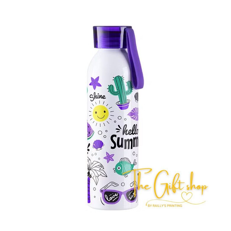 Sports slim water bottle 22 oz.
